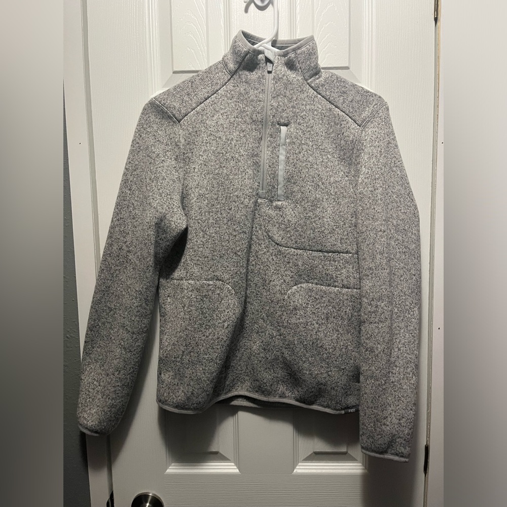 FIGS On-Shift 1/4 Zip Sweater Knit